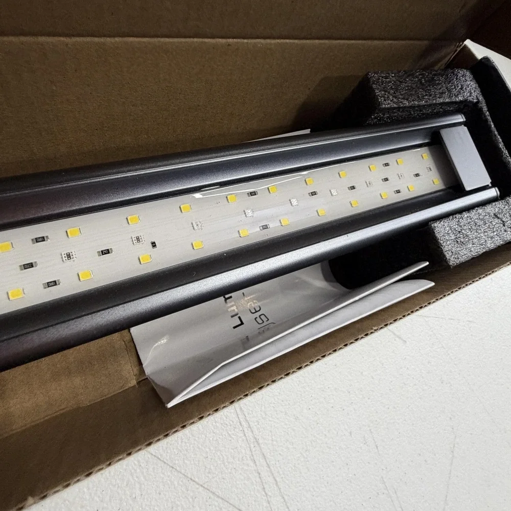 LuminPacific LUMIN SlimSky LED Aquarium Light‎ 48-57in 36W RGB Plant Grow Timer